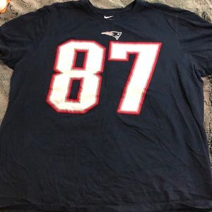 Gronk patriots cotton Nike tee